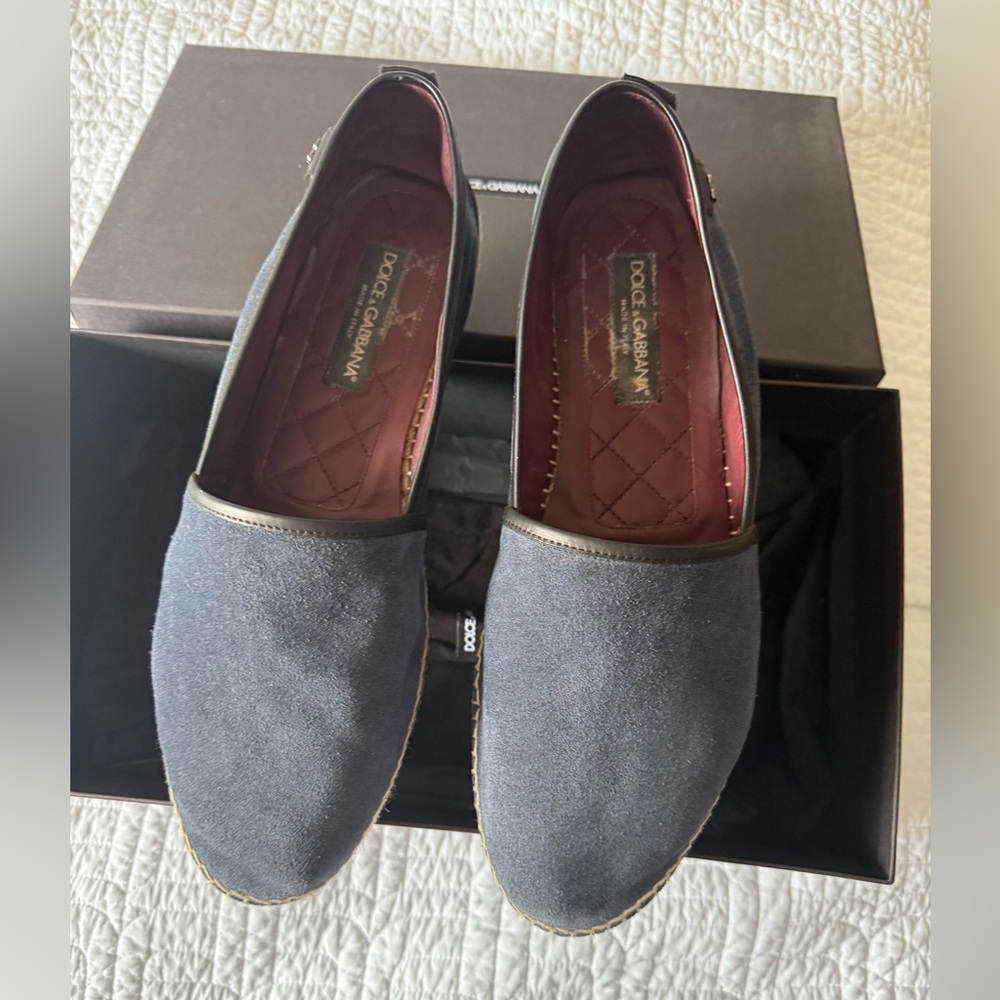 Dolce & Gabbana suede espadrilles